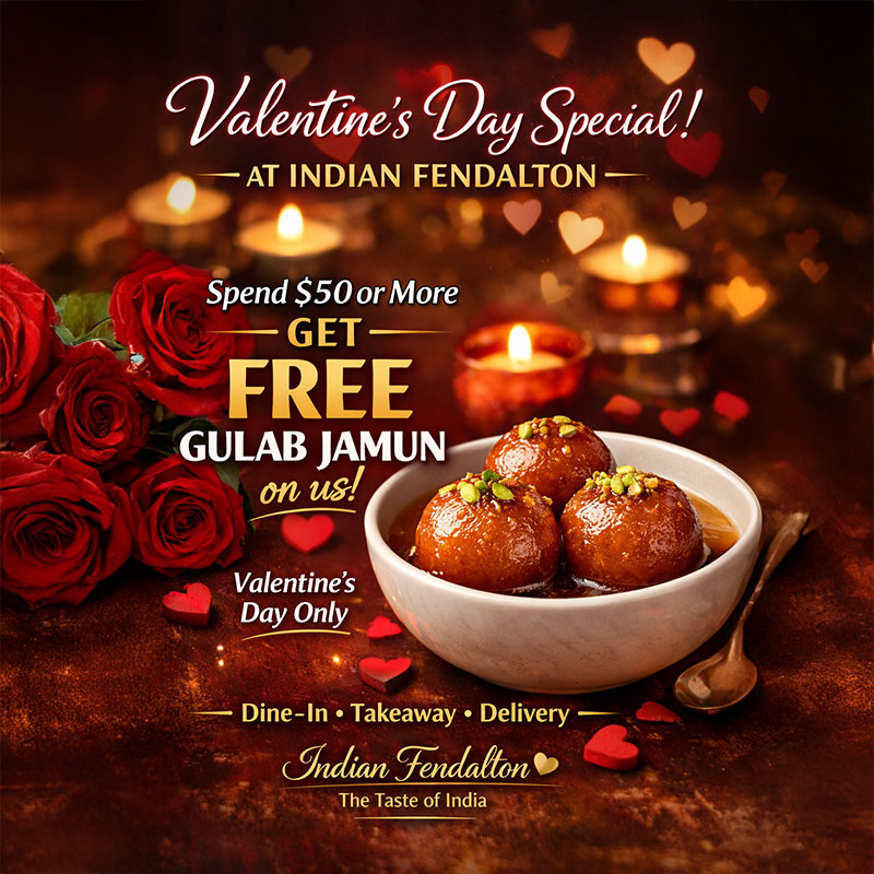 Valentine Day Treat at Indian Fendalton
